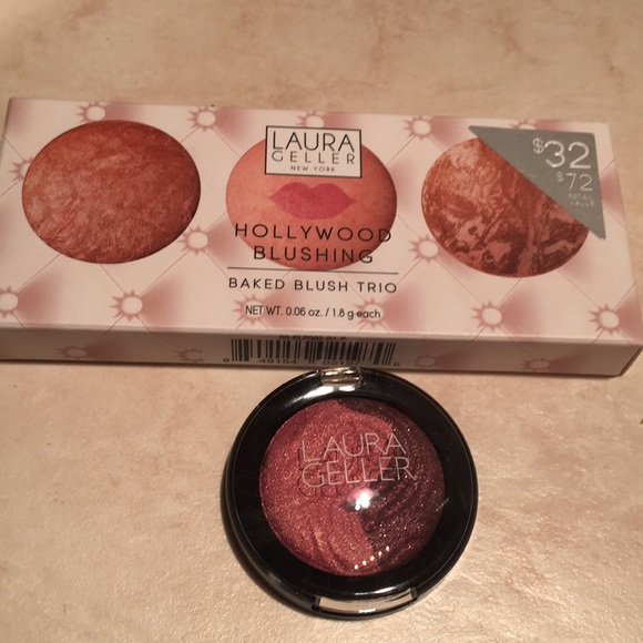Laura Geller Other - New Laura Geller Hollywood baked blush trio + eye